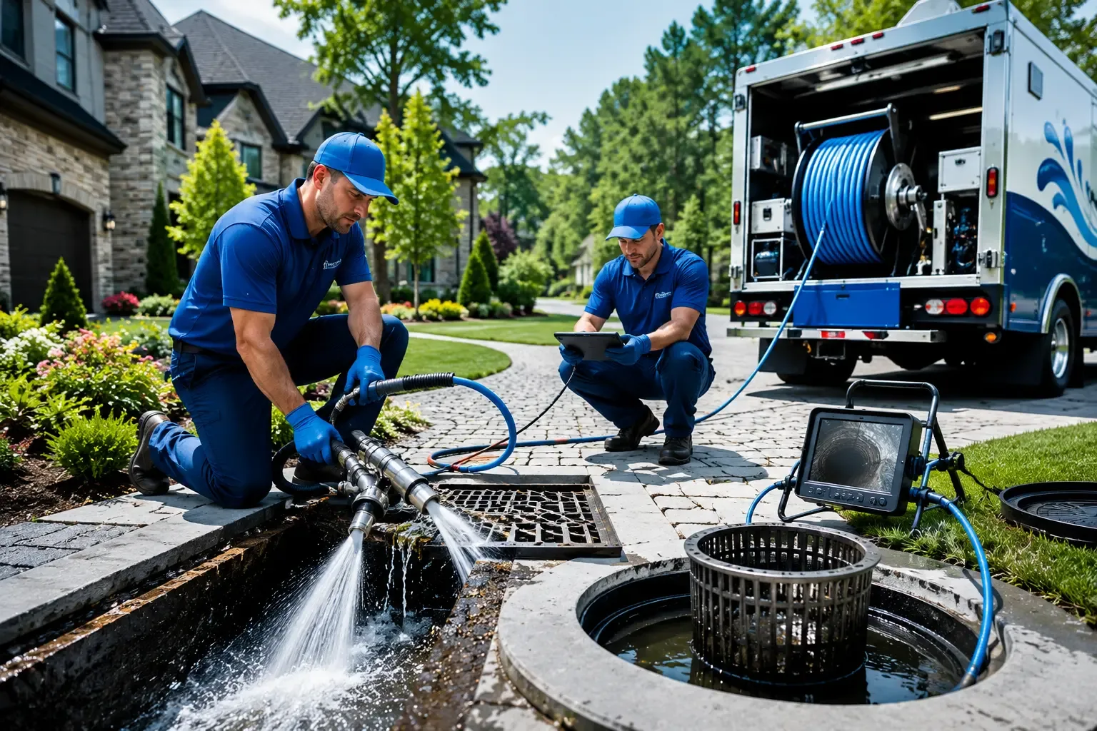 Local outdoor drain cleaning professionals in Villas, NJ